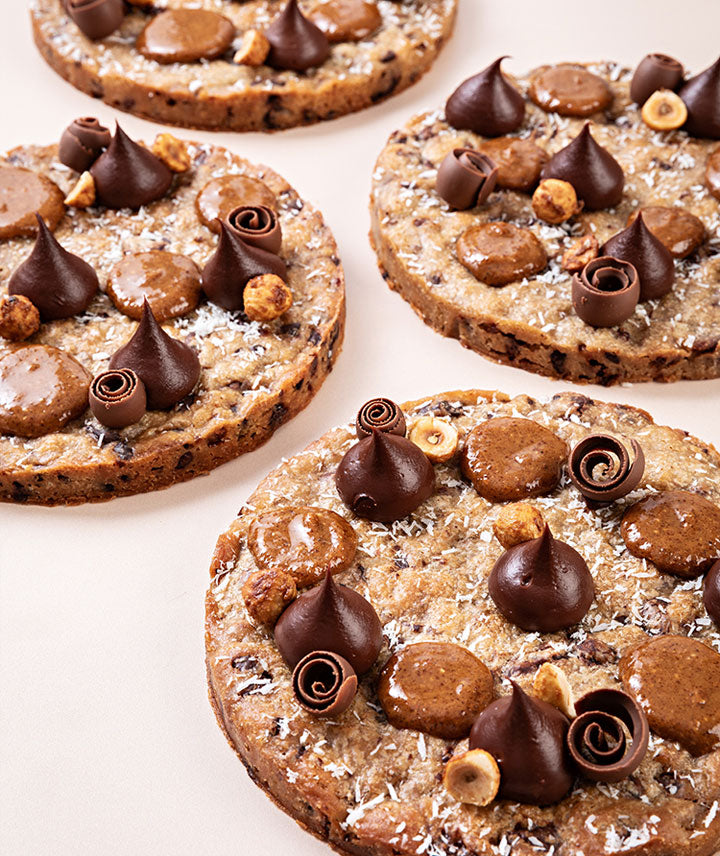 Cookie XL praliné et chocolat