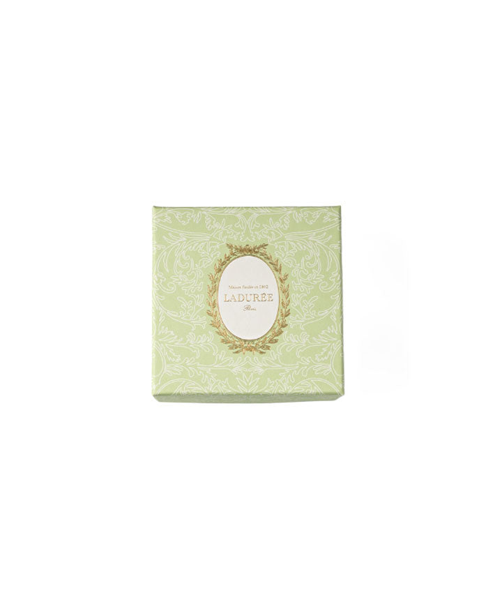 Coffret de 8 macarons "Arabesque" vert