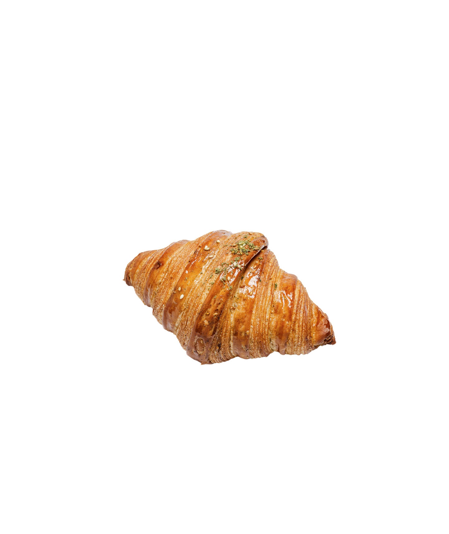 Croissant au beurre au zaatar - Abra Pâtisserie