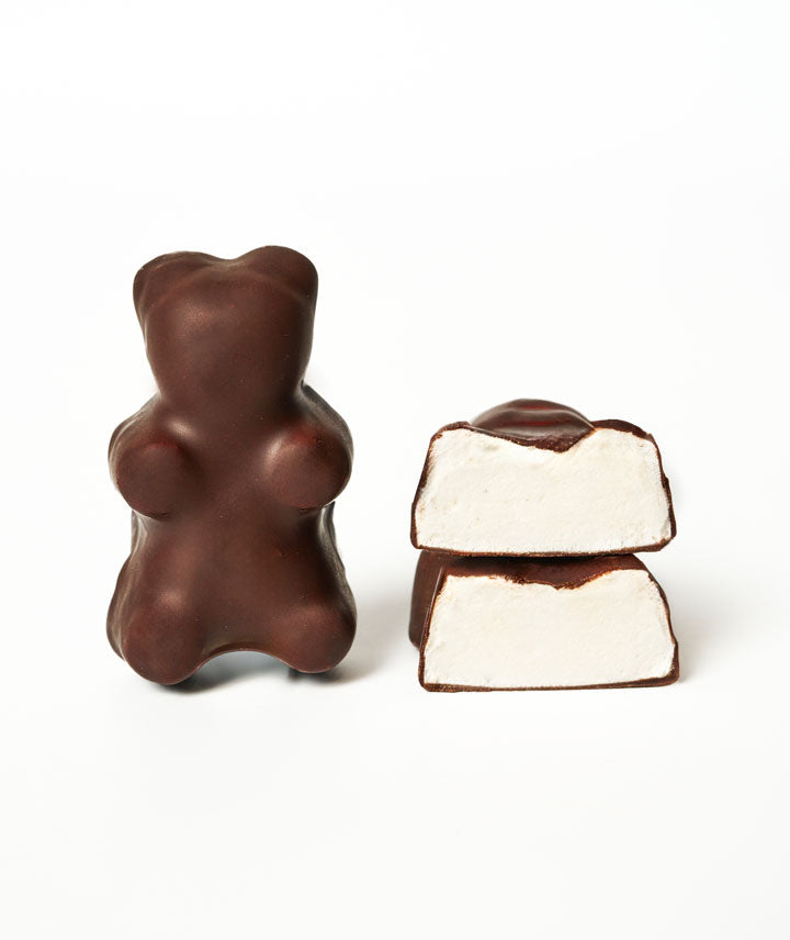Pochette de 4 guimauves chocolat lait