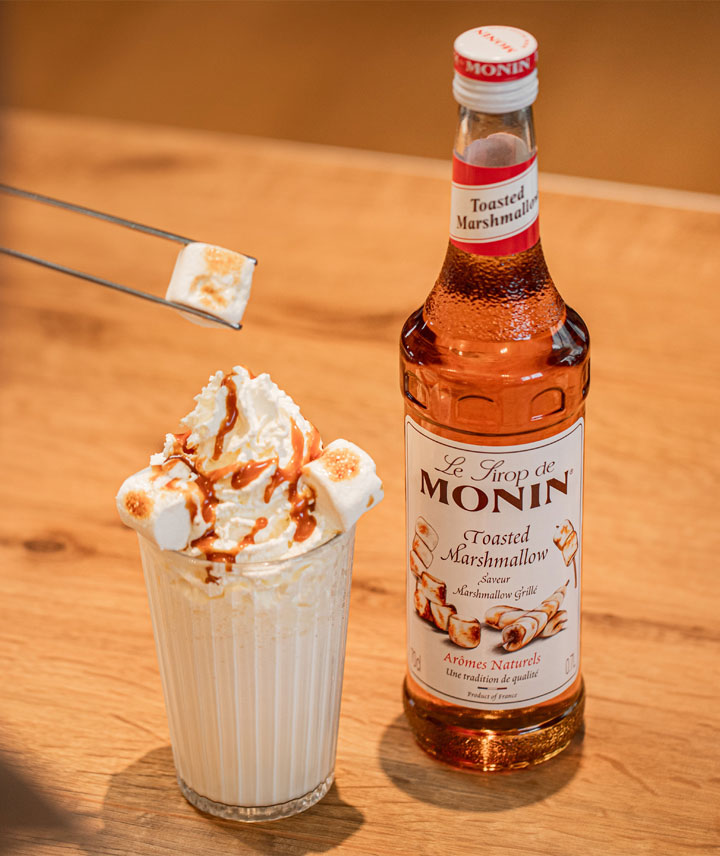 Marshmallow grillé - Le sirop de Monin
