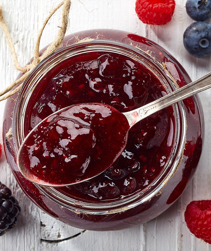 Confiture au chaudron - Fruits rouges