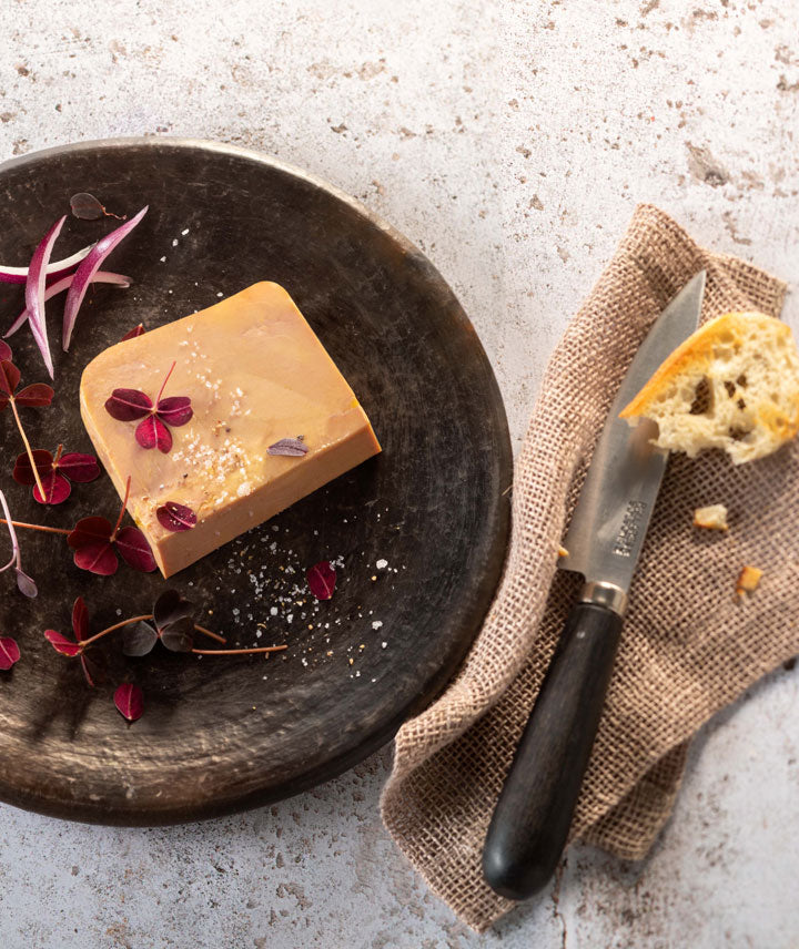 Duo de foie gras canard entier - 2 tranches 40g