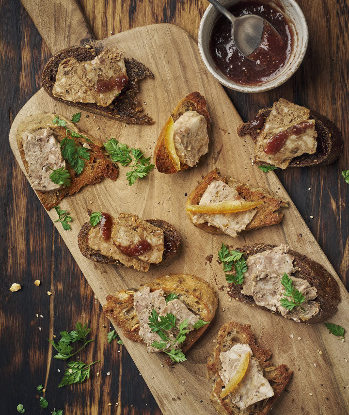 La baguette - Coffret d'assortiment de terrines de canard