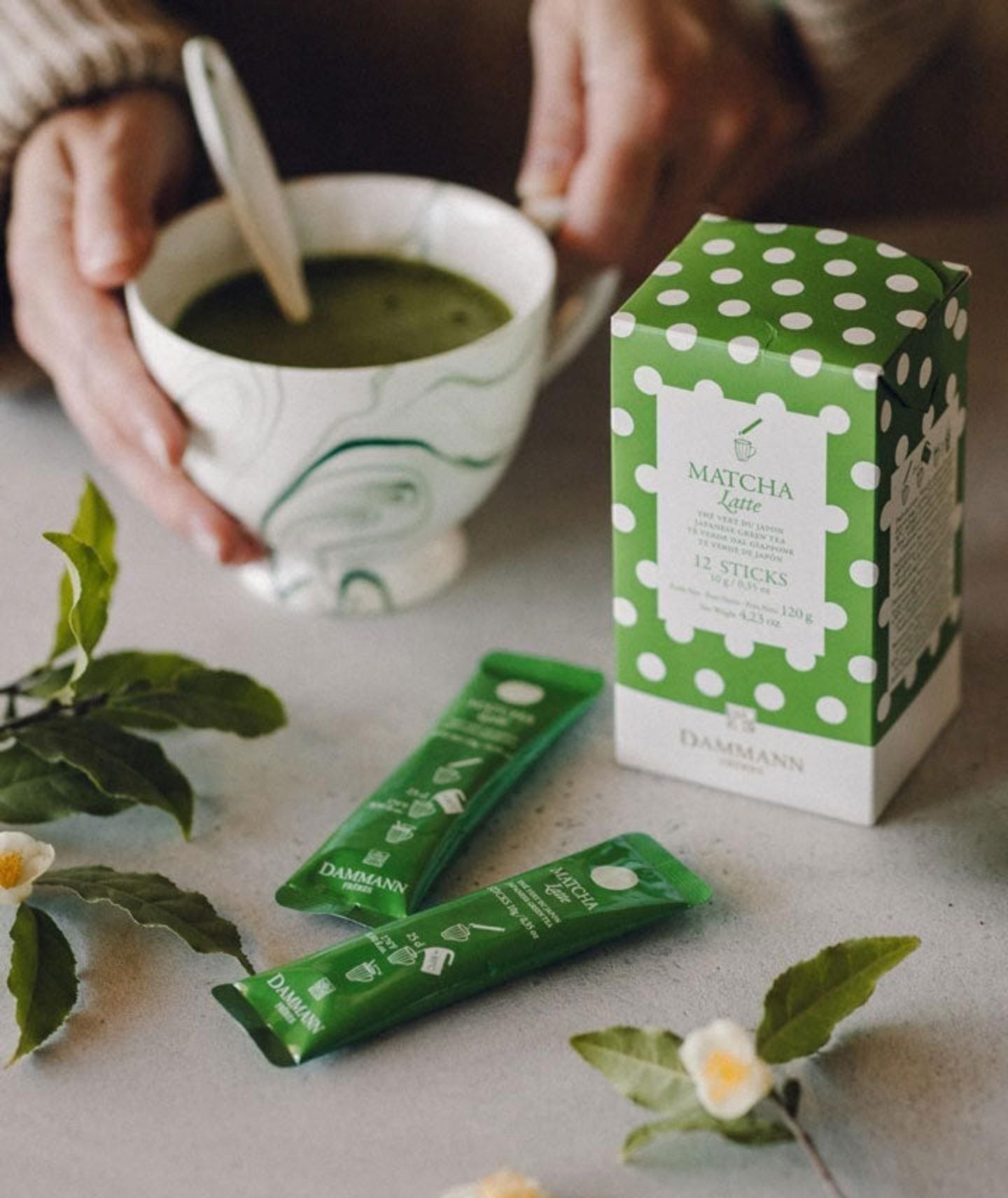 Matcha latte - 12 sticks
