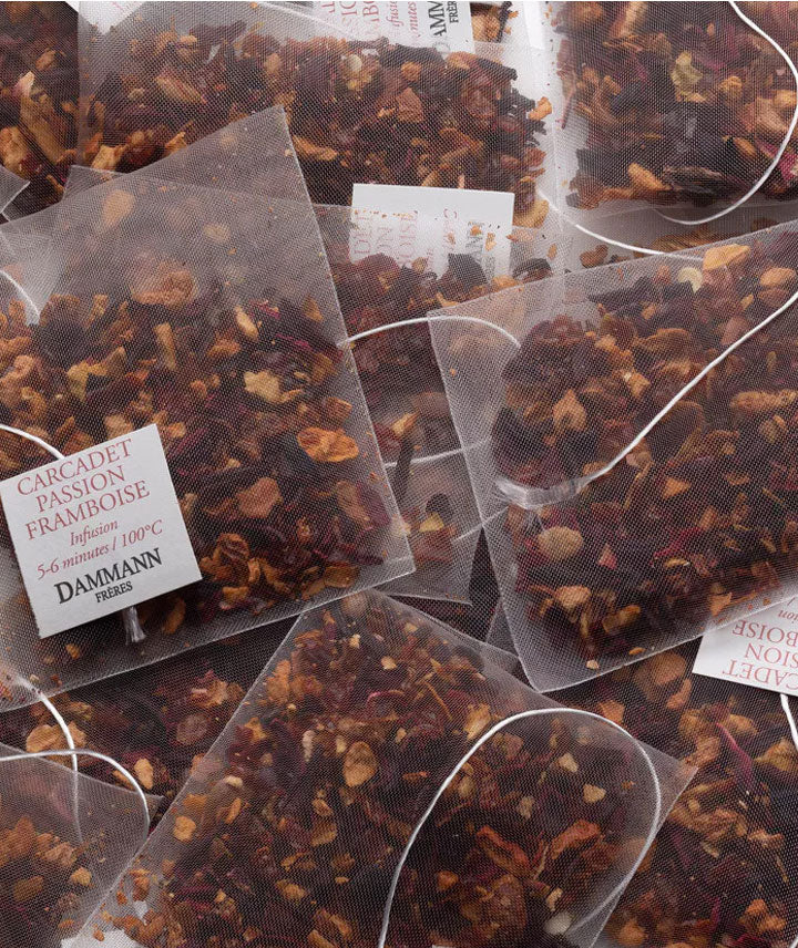 Infusion Carcadet passion framboise - 25 sachets
