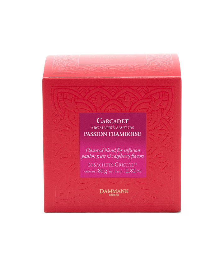 Infusion Carcadet passion framboise - 25 sachets