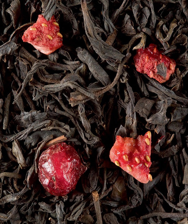 Thé noir 4 fruits rouges - Boîte vrac