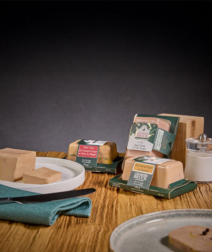 Foie gras d’oie entier - Barquette de 180g