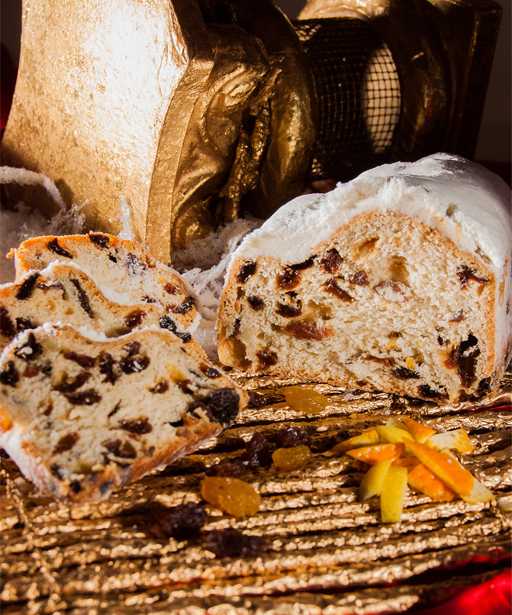 Stollen aux fruits confits