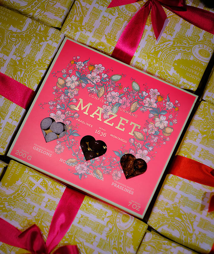Assortiments amandes "Bonnes choses cœur"
