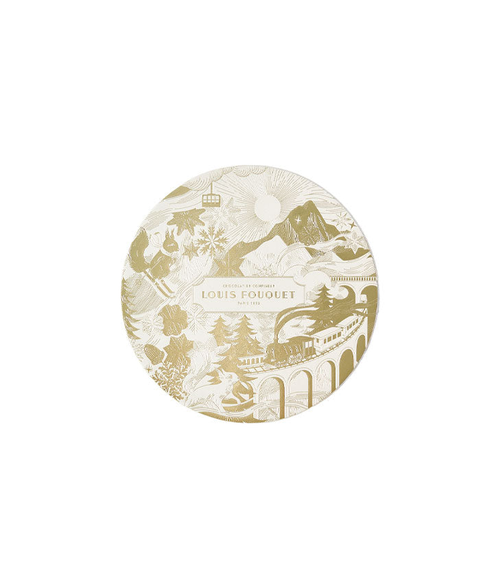 La grande boîte ronde de Noël