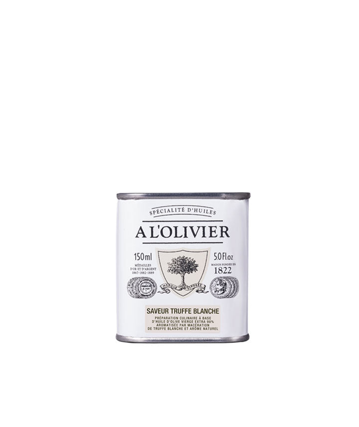 Huile d'olive saveur truffe blanche
