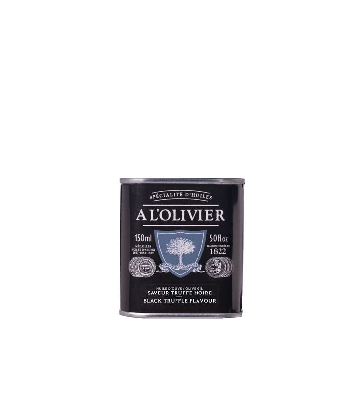 Huile d'olive saveur truffe noire