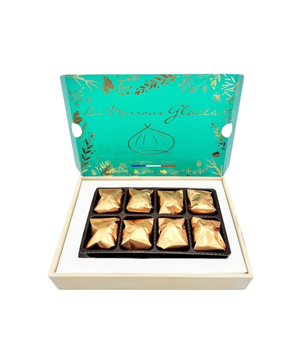 Écrin de 8 marrons glacés