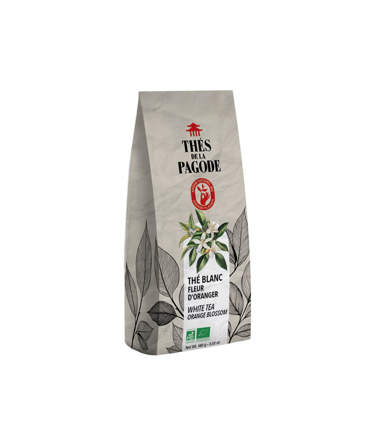 Thé blanc fleur d'oranger bio - Pochette vrac