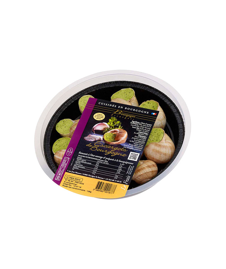 Assiette de 12 Escargots de Bourgogne - Très gros