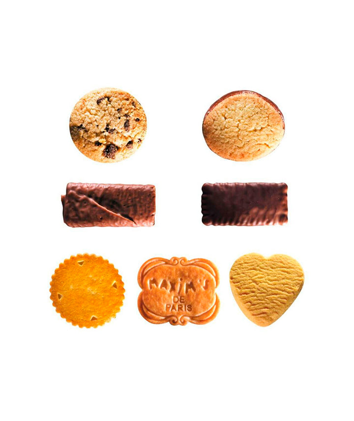 Étui 32 biscuits assortis