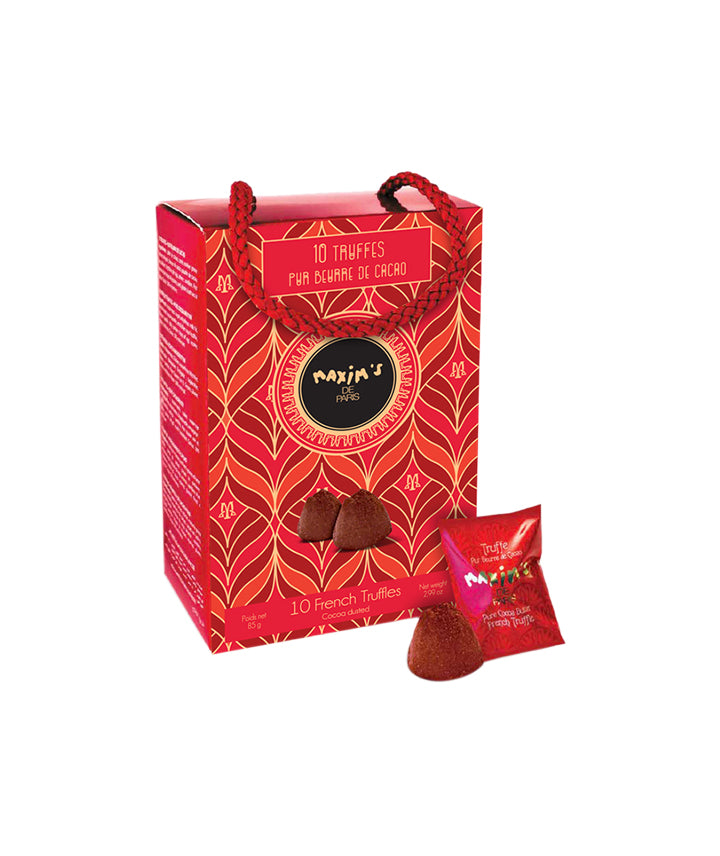 Ballotin 10 truffes pur beurre de cacao