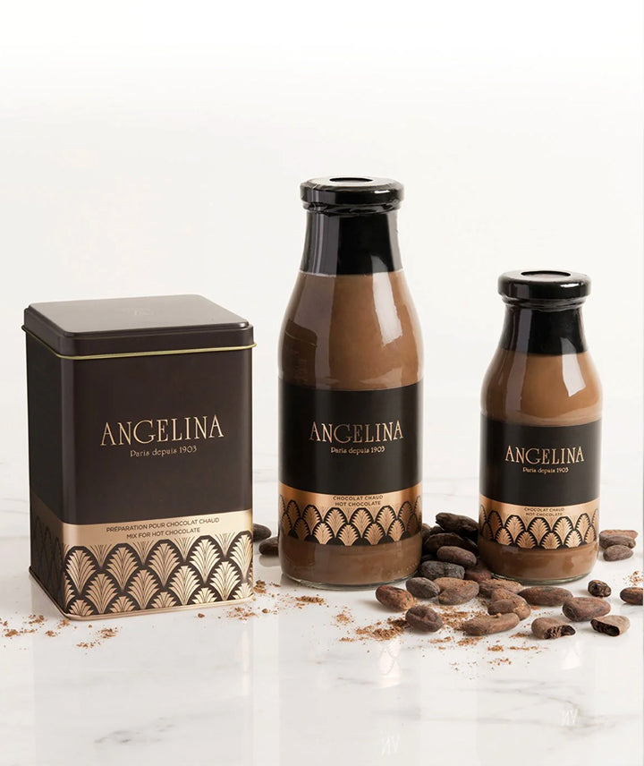 Préparation en poudre pour chocolat chaud - Boîte métal