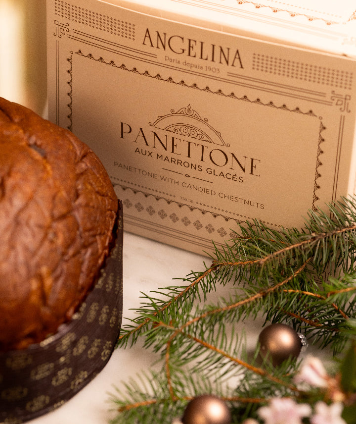 Panettone aux marrons glacés