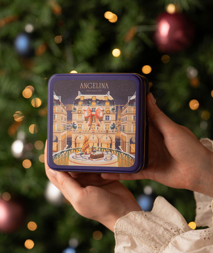 Boite crêpe dentelle Noël 2025
