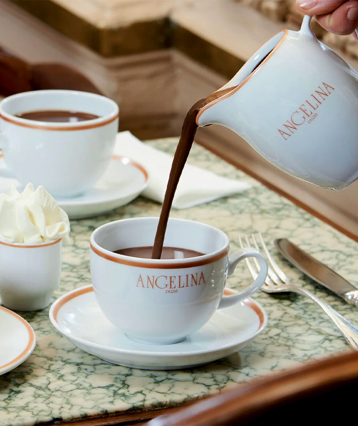 Bouteille chocolat chaud à l'ancienne