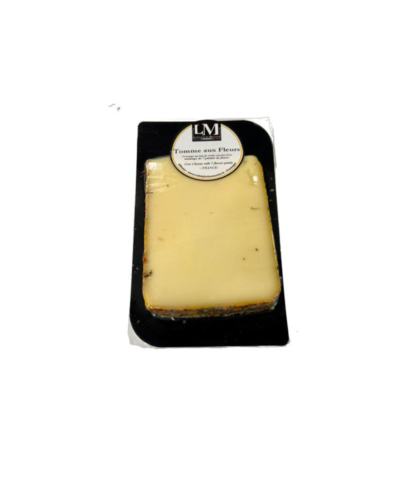 Tomme aux fleurs RODOLPHE LE MEUNIER vue droite aux Galeries Lafayette Le Gourmet