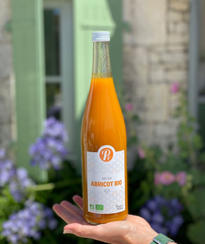 Nectar d'abricot bio