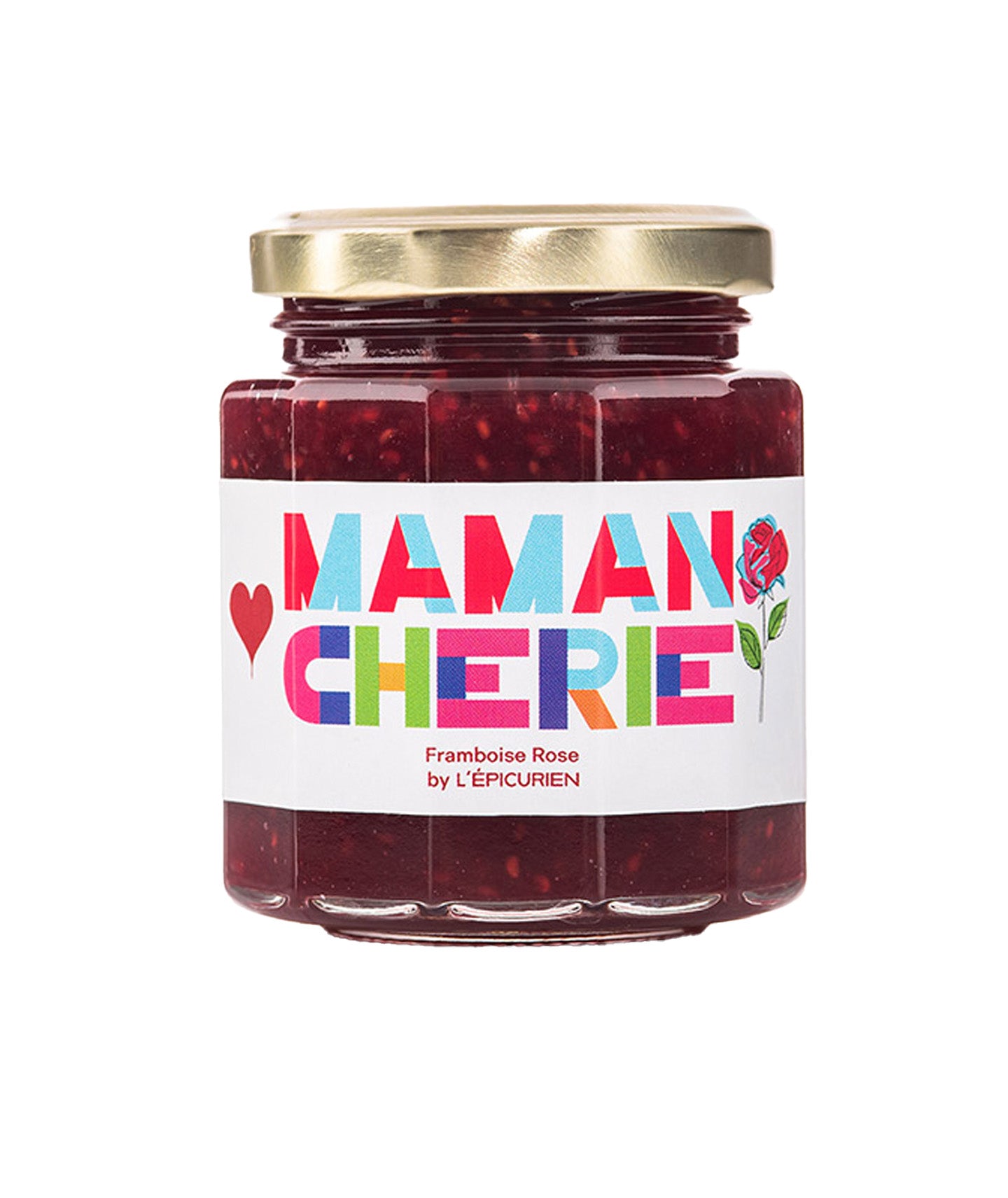Confiture framboise rose - Maman Chérie