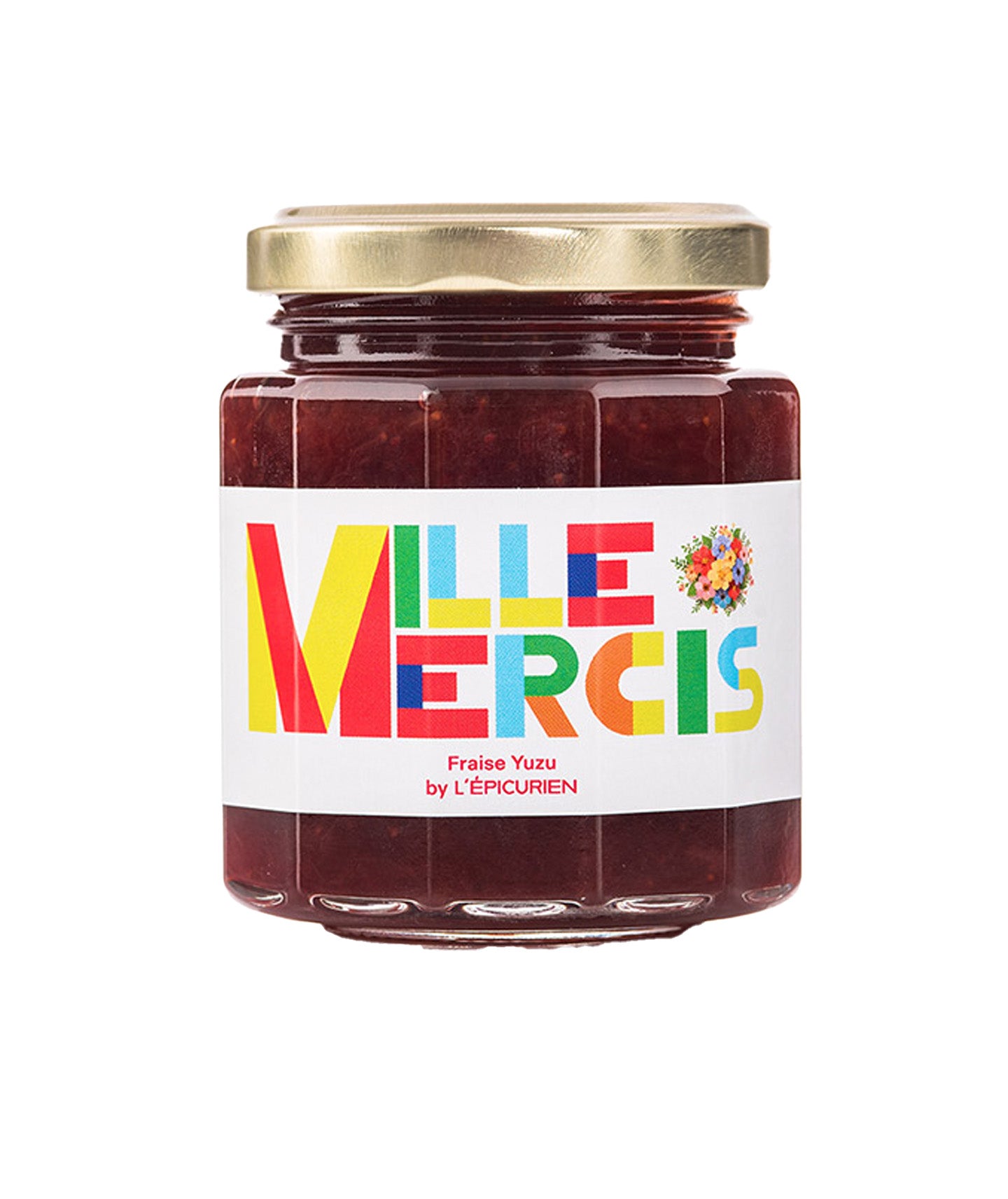 Confiture fraise et yuzu - Mille Mercis