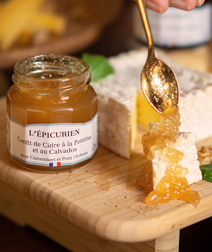 Confit de cidre à la pomme et au calvados