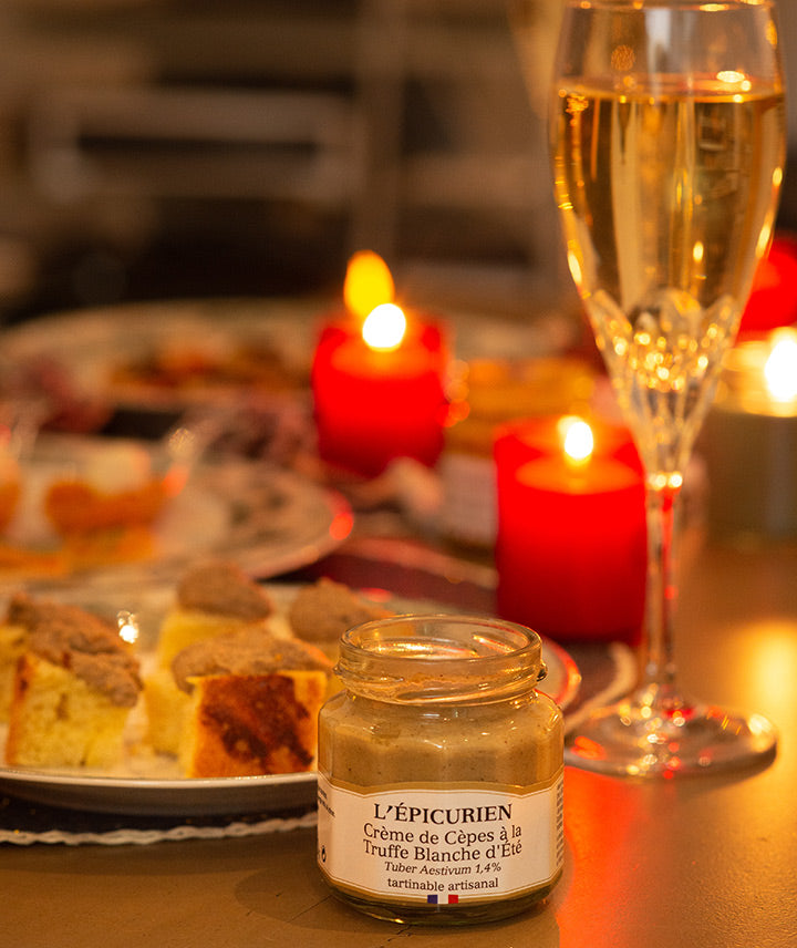 Crème de cèpes à la truffe blanche d'été 1,4%