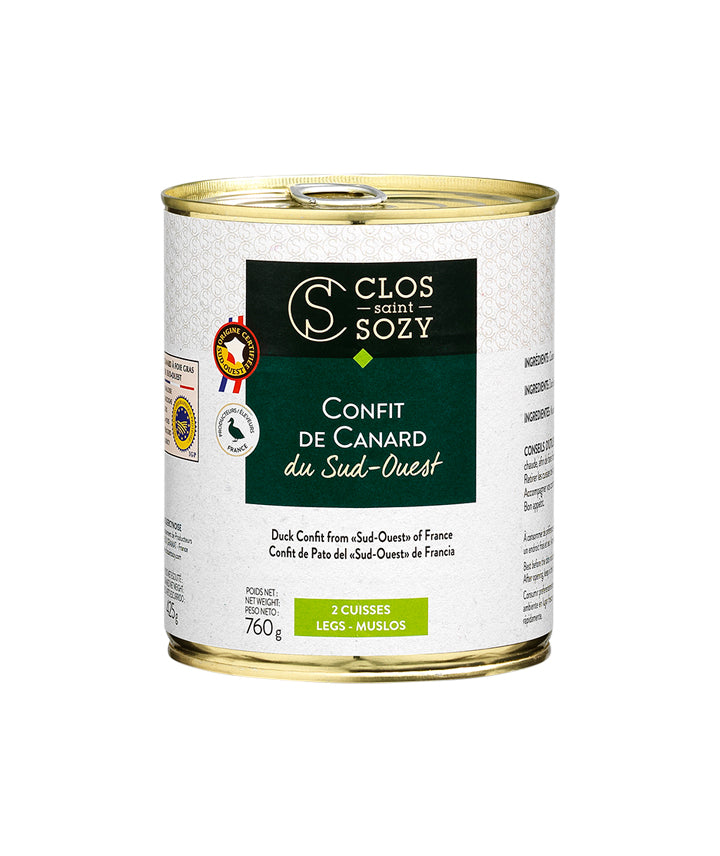 Confit de canard du Sud Ouest - 2 cuisses