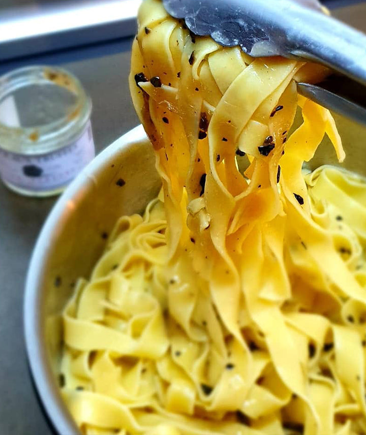 Tagliatelles aux truffes d'été