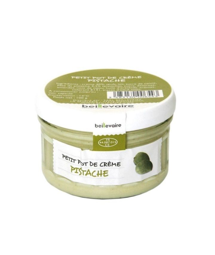 Petit pot de crème pistache