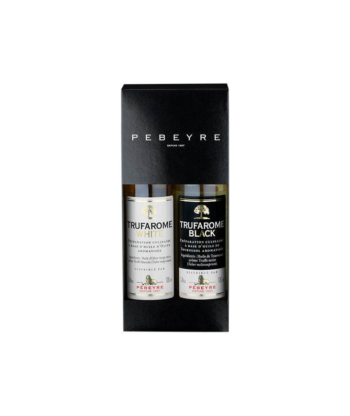 Coffret Huiles de truffe noire et truffe blanche