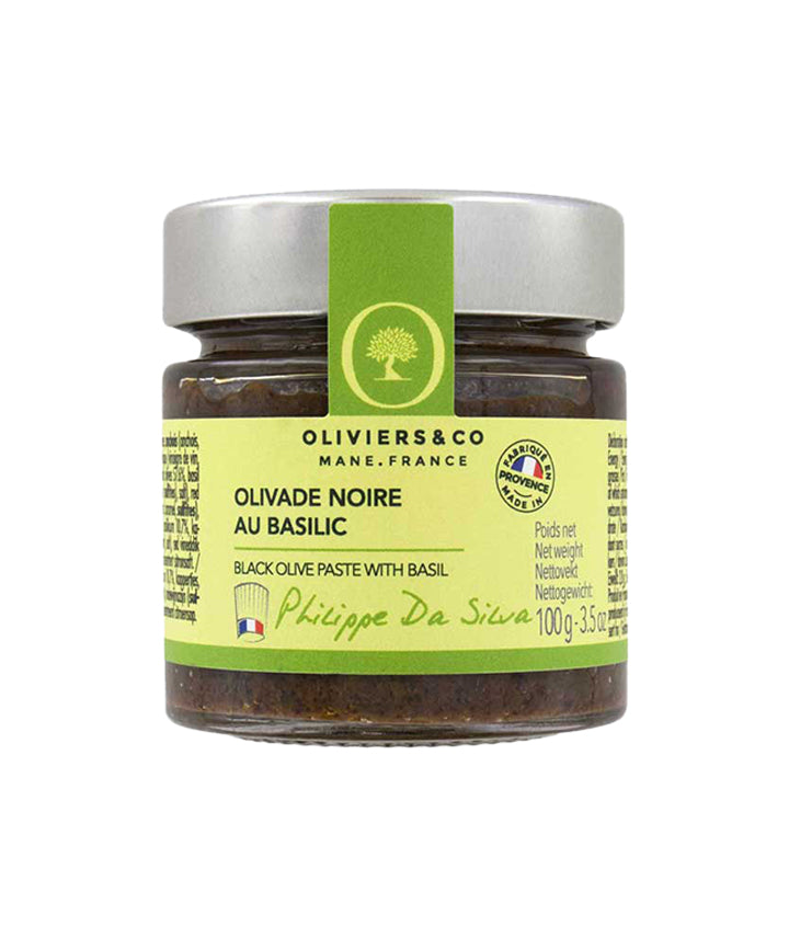 Olivade noire au basilic