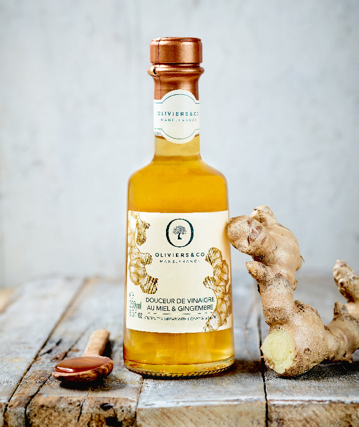Douceur de vinaigre miel gingembre