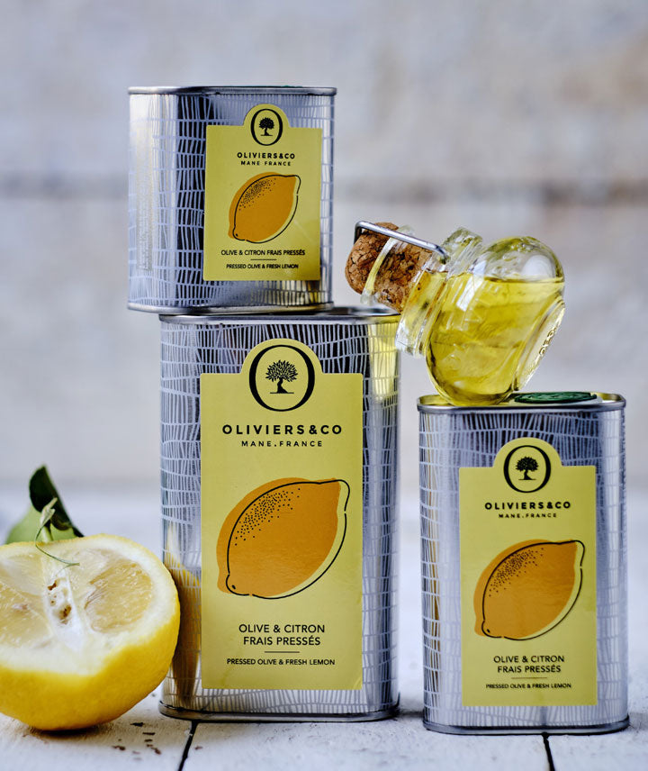 Huile d'olive arômatique citron - Bidon