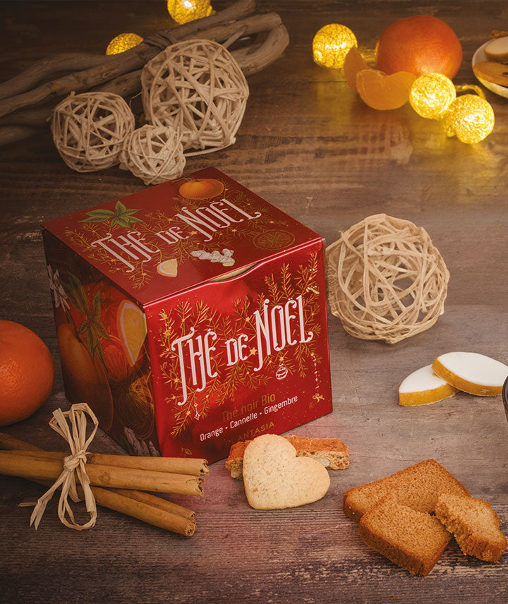 Thé de Noël à l'orange cannelle - 24 sachets