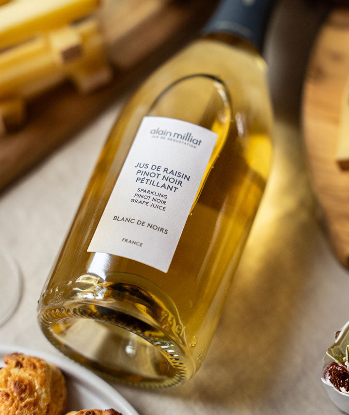Jus de raisin pinot noir pétillant