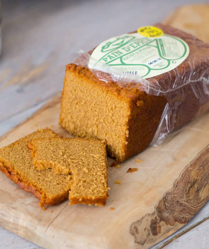 Pain d'épices bio au miel - format cake
