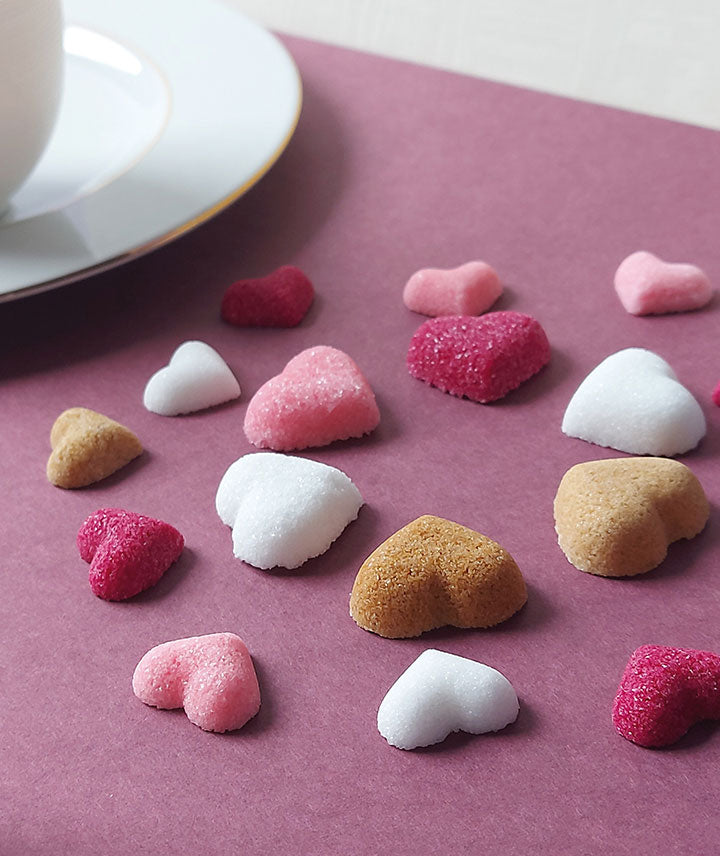 Coffret "Atout Cœur" - Sucres en forme de cœur Saint-Valentin