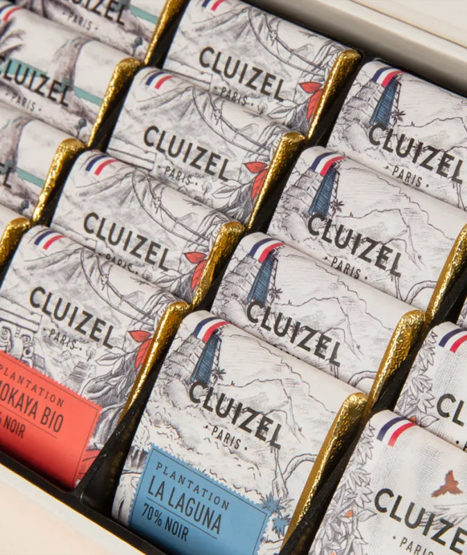 Coffret carrés chocolat de plantation N°28
