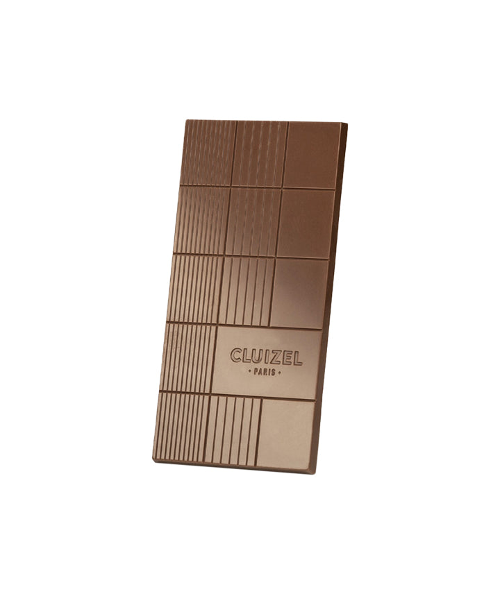 Tablette lait 45% éclats caramel beurre salé