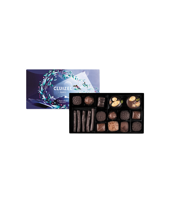 Assortiment chocolats n°18 - Grâce d'hiver