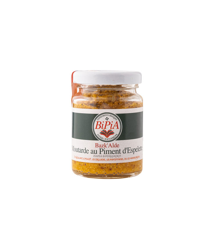 Moutarde au piment d'Espelette - Bazk'alde