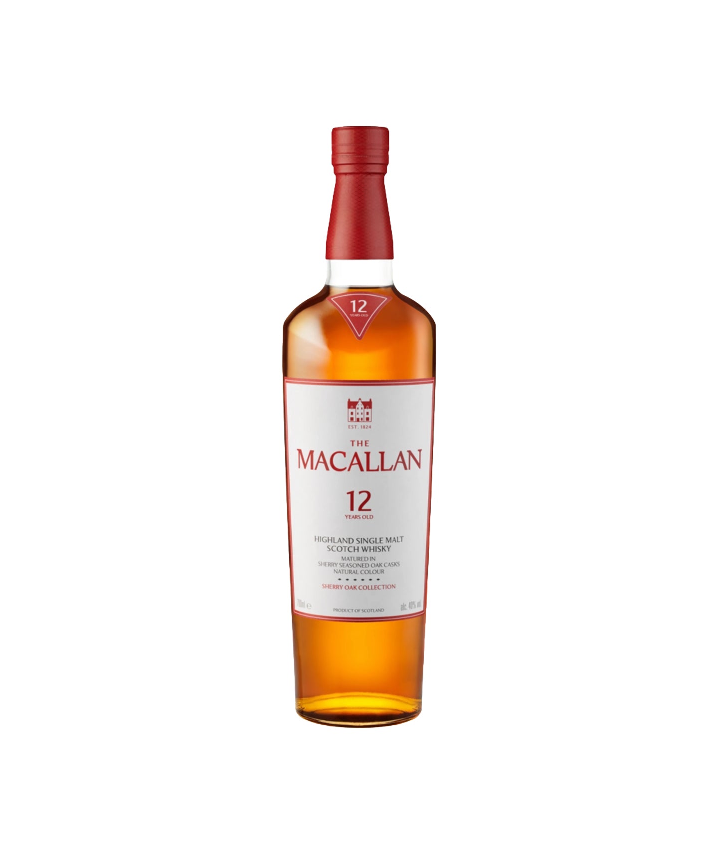 Whisky The Macallan - Single malt Sherry Oak Cask 12 ans - Speyside - Ecosse