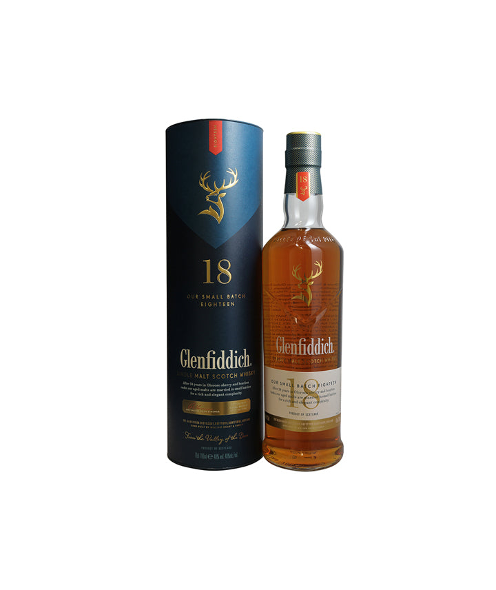 Whisky Glenfiddich - Single malt 18 ans - Speyside - Ecosse